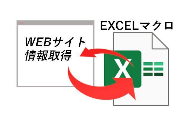 WEB情報を取得するEXCELマクロを提供します。