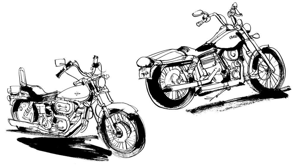 車やバイクの絵のご依頼を承ります - その他