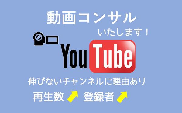 YouTubeコンサルティング 登録者視聴回数アップ リアル集客 法人個人受けます