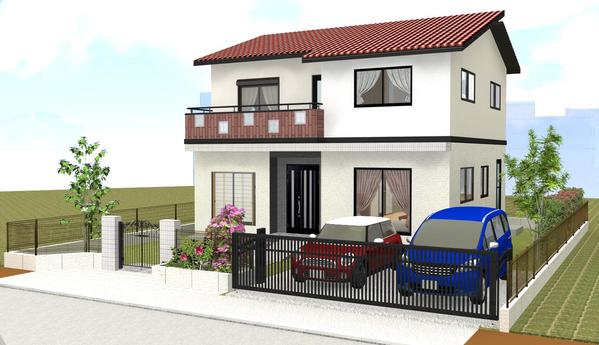 【暮らしやすさ・機能性重視】住宅の間取りを作成します　内観・外観パース作成も承ります