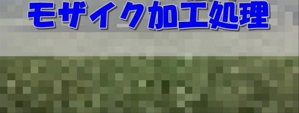 お任せください！！手間がかかる集中力の必要なモザイク処理承ります