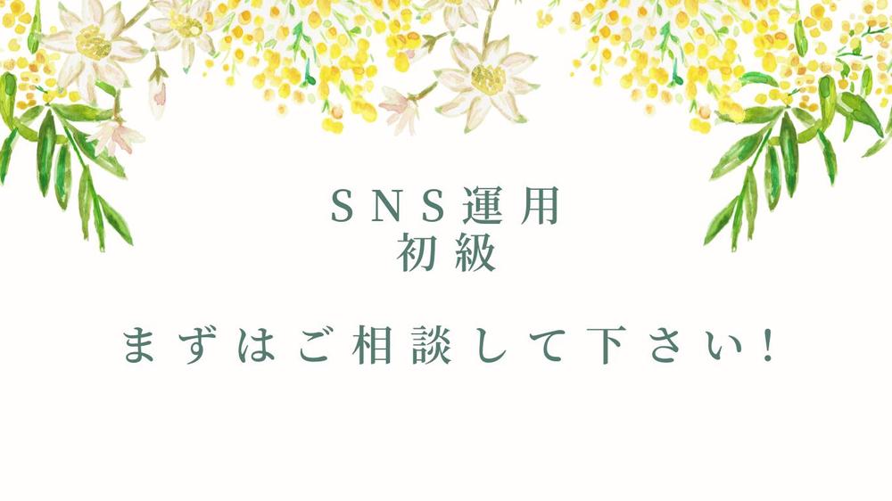 instagram、tiktokなどSNSの運用をお客様の代わりにします