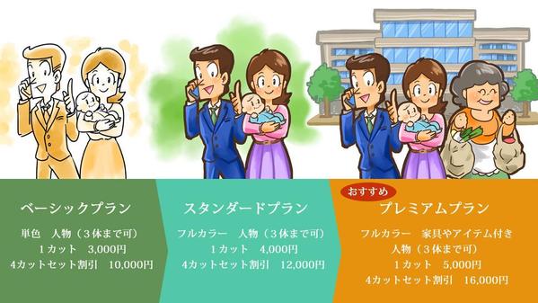 【シンプルイラスト 優しいタッチ】
1点からでも制作致します