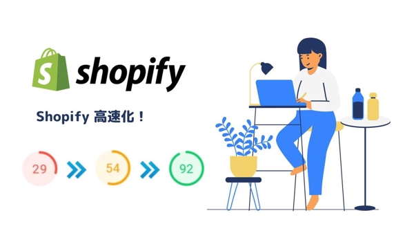 Shopifyスピード最適化、PageSpeed Insightsのスコア改善します