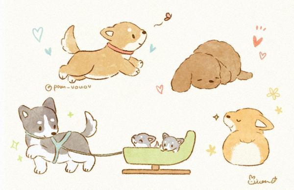 【企業実績多数】商用OK!絵本風かわいいイラスト制作します