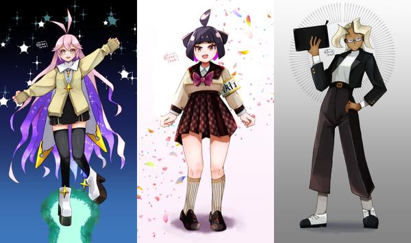TRPG〜IRIAM用キャラクター立ち絵イラスト描きます