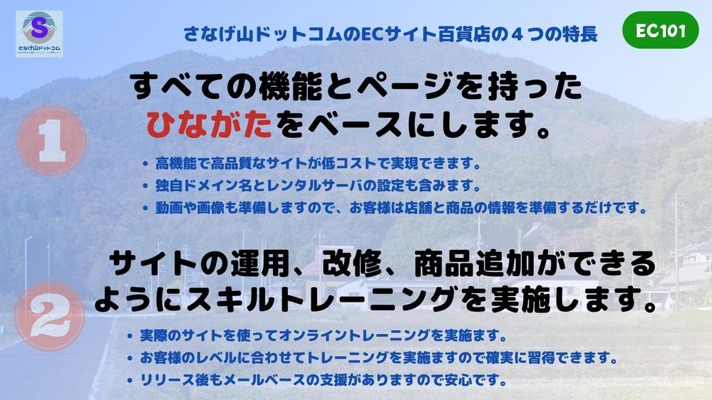 商品検索と商品登録機能が充実した、多商品の販売に適したショッピングサイトを構築します