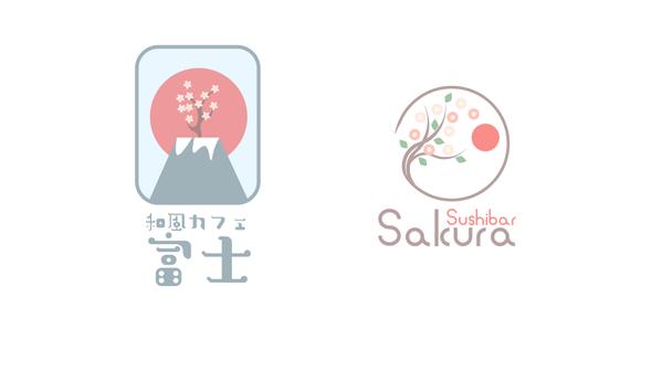 オリジナル感のあるレトロな「イラストロゴ」を作成します