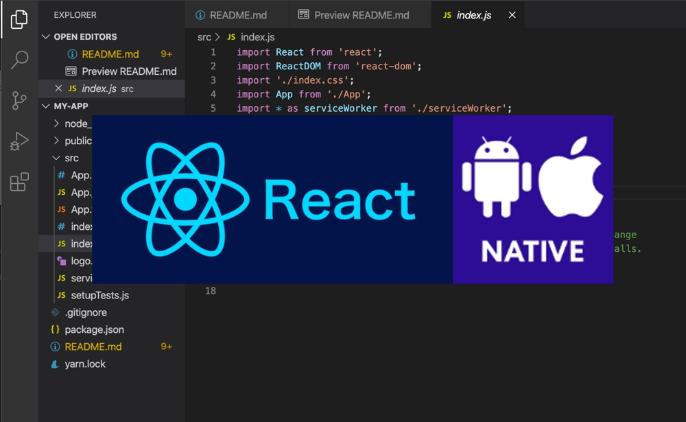 React・React-Nativeアプリ・WEBの開発をやります
