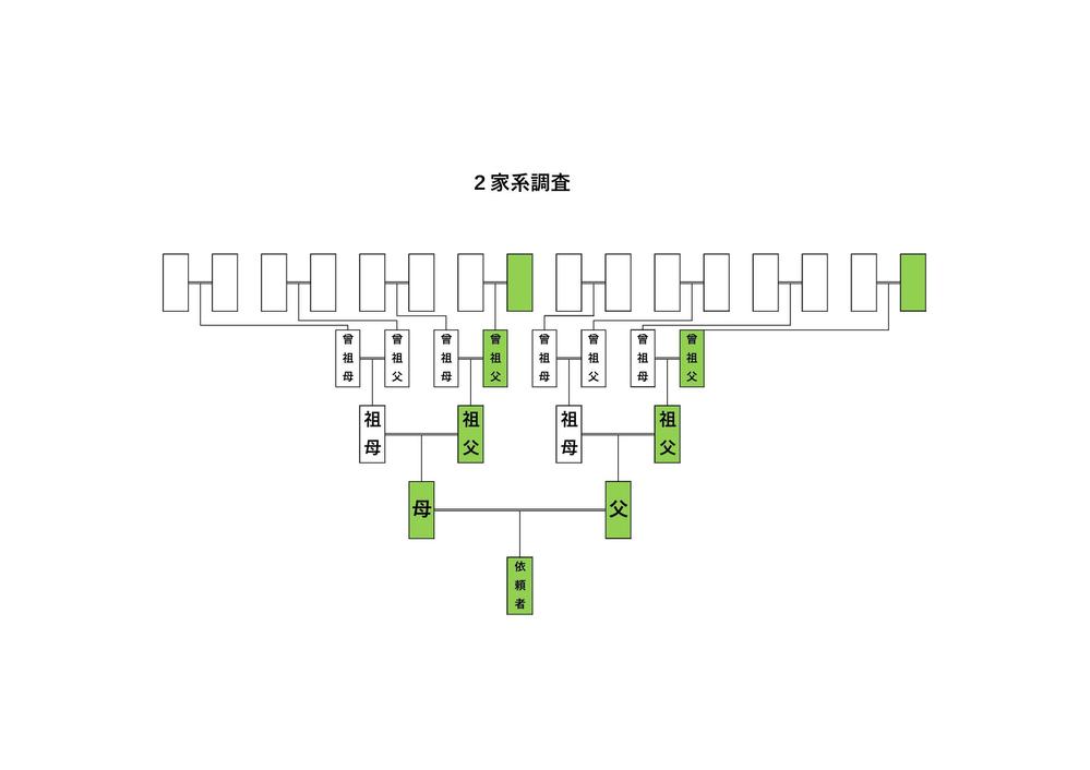 戸籍に詳しい行政書士が難解な戸籍も読み解き、家系図を作成します