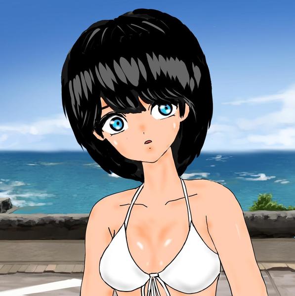 女性キャラクターイラスト（ラフ線画・彩色）・デザインの制作をいたします