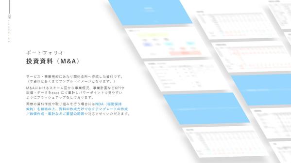 アニメーションを使用したスライドから、経営関連までビジネスで活用できる資料作成します