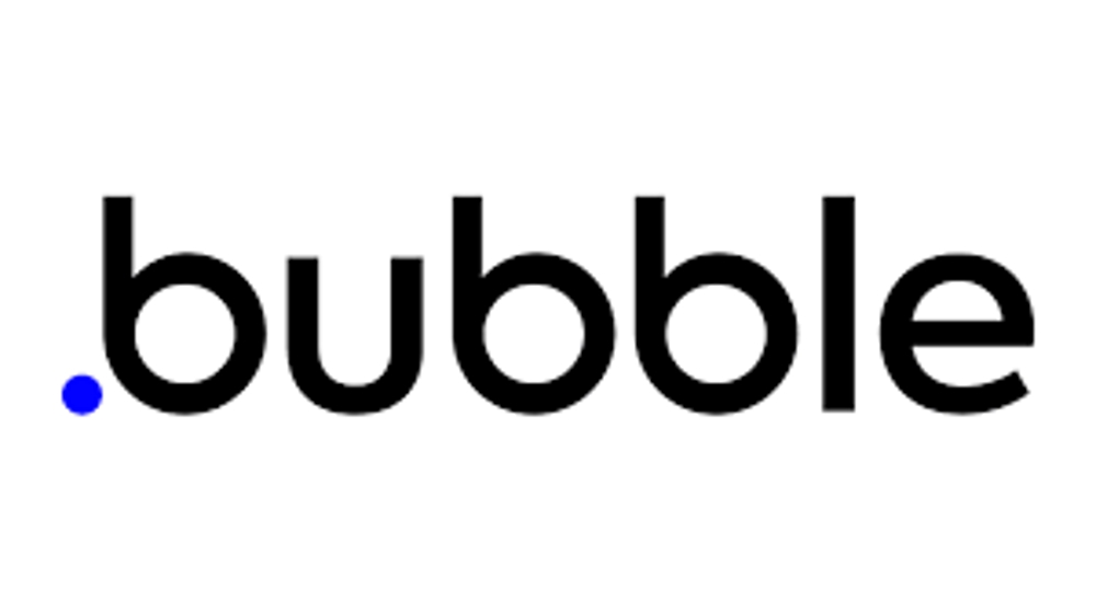 ノーコードツールbubbleを使用しホームページ、ウェブサービスの作成いたします