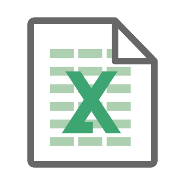 Excelでのデータ加工や集計作業、業務効率の為のフォーマット修正等を代行いたします