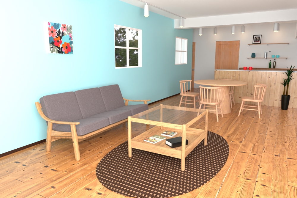 住宅・店舗・オフィスのフォトリアルな3Dパースを作成します