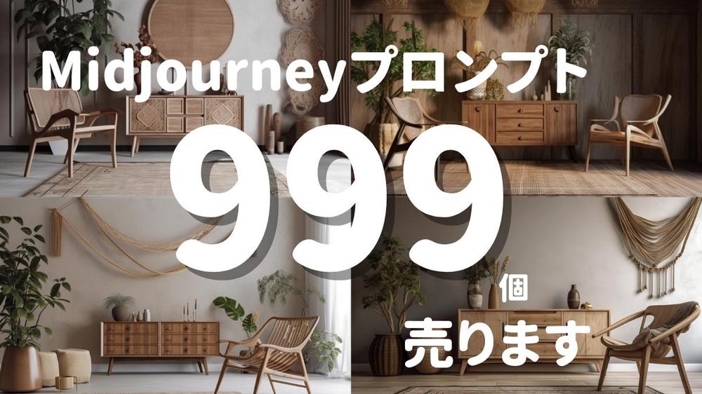 最強セット！Midjourney用プロンプト999個売ります|イラスト作成・制作