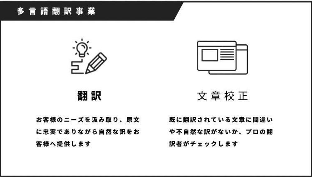 実務経験豊富なプロの翻訳者が、迅速かつ正確に翻訳します