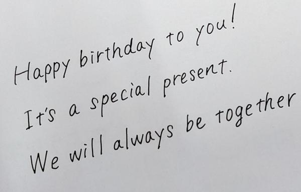 一文字一文字に心をこめて、あたたかい手書きのお手紙を作成いたします