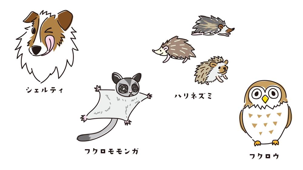 動物のイラストお探しの方へ！ポップで可愛いイラスト描きます