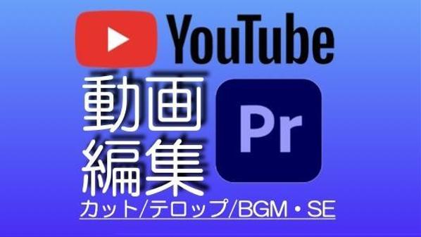 YouTube動画やその他動画の動画編集作業いたします