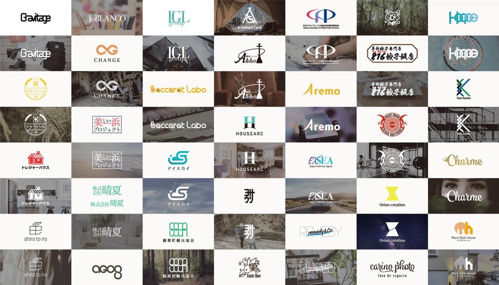 ロゴデザインやってます