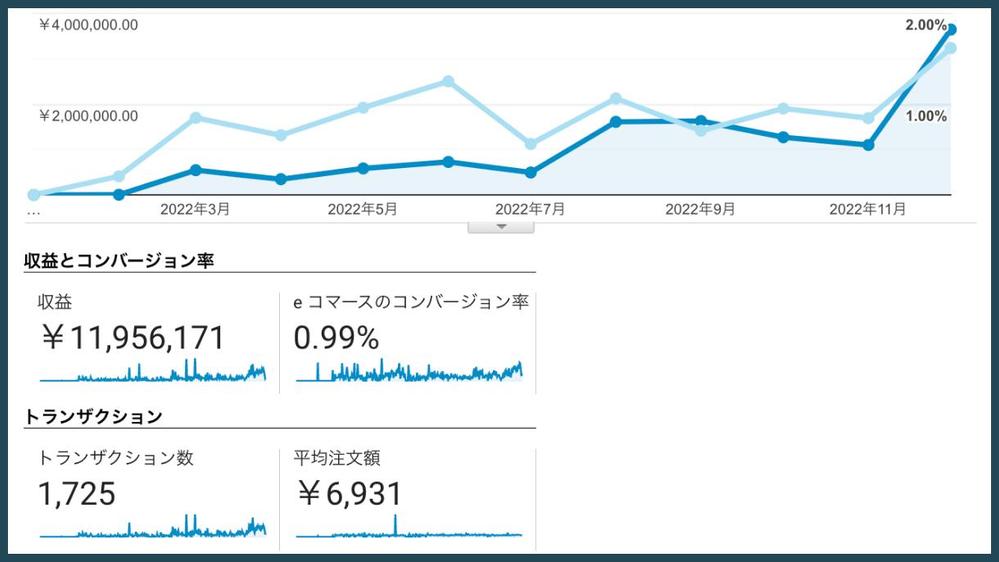 【小売】ECサイト集客・売上・運営の改善サポートをします