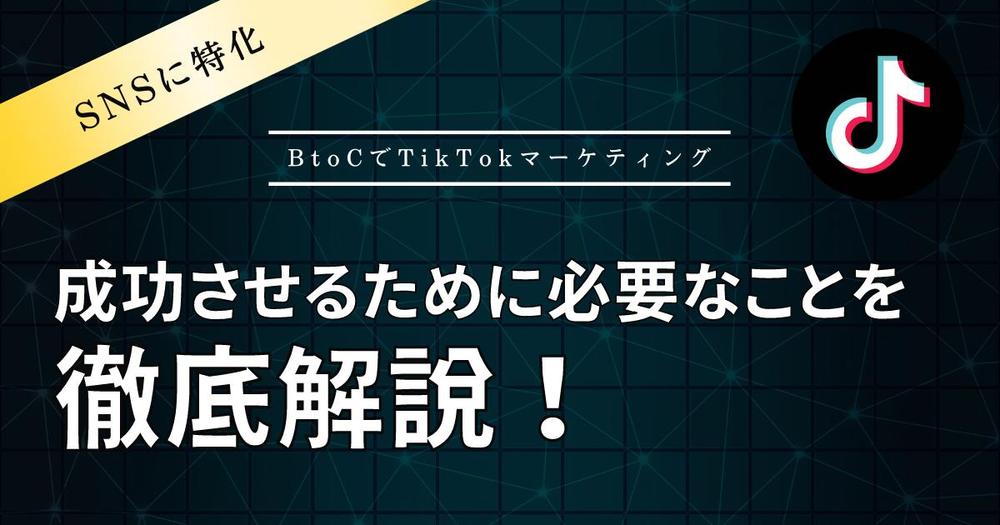 元TikTok社員が正しいSNS運用・動画編集を教えます