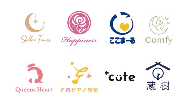女性ターゲットの事業･企業におすすめ♪コンセプトに拘ったロゴを制作いたします