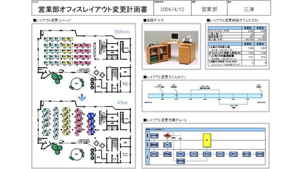 建築図面・パース・提案図面・企画書類をVisioで作成します