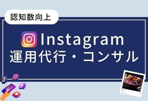 Instagramの運用代行とコンサルティングを行います