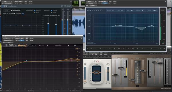 音声作品、ボイスドラマの整音、SE挿入などの編集作業を承ります