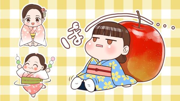 企業様・店舗様・個人様、親しみのあるオリジナルキャラクターを制作いたします