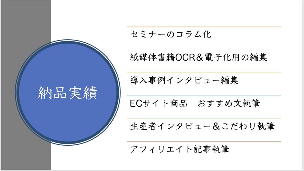 元編集者によるオリジナル記事の執筆！読みやすくて上品な表現にこだわって書き上げます