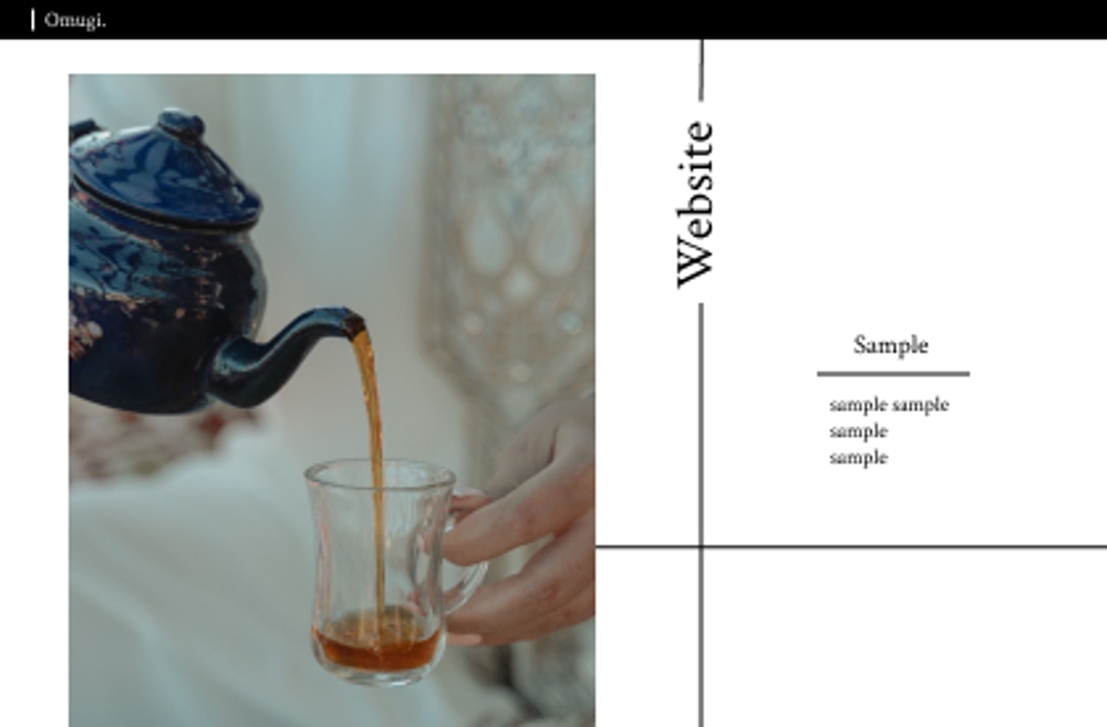 【カフェ/美容サロンにおすすめ】シンプルなwebサイトをデザインします