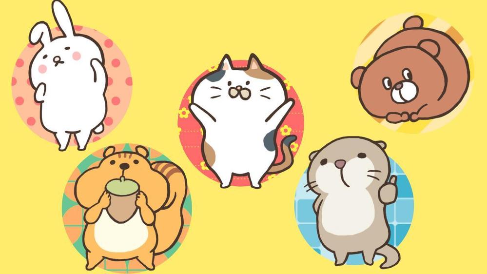 きゃわイイすぎる！ほんわかポップな動物イラスト描きます - ランサーズ