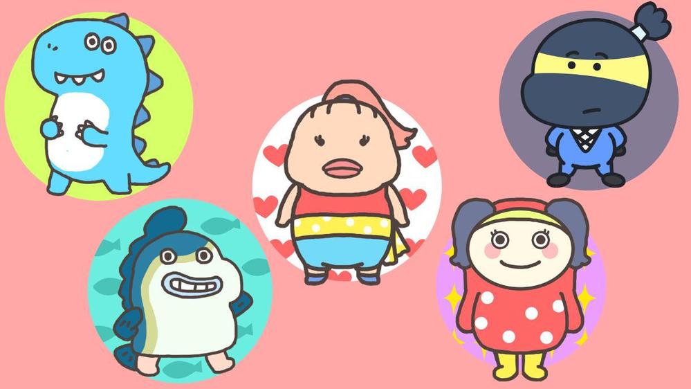 きゃわイイすぎる！ほんわかポップな動物イラスト描きます - ランサーズ