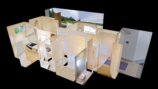不動産物件や施設の内部を紹介する、360度VR画像コンテンツの撮影・編集を行います
