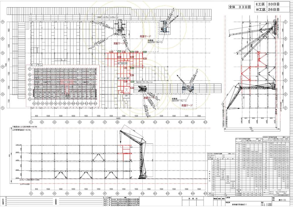 鉄骨工事の事ならお任せください。最適な計画図の作成をします