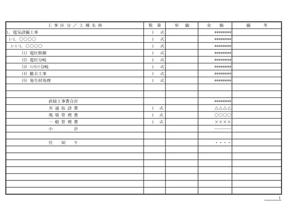 積算するのが苦手､毎日の仕事終われてる人は必見！電気工事の積算見積を私がやります