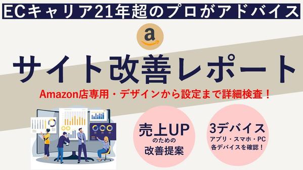 ★Amazon用★サイト改善レポート◆キャリア20年超のプロが売れる改善策提案します