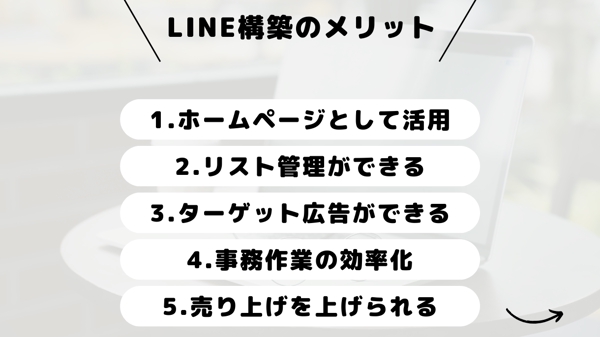 LINE公式アカウントの構築　Lステップの運用をします