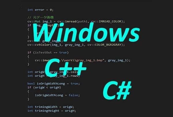 Windowsアプリケーションを開発します