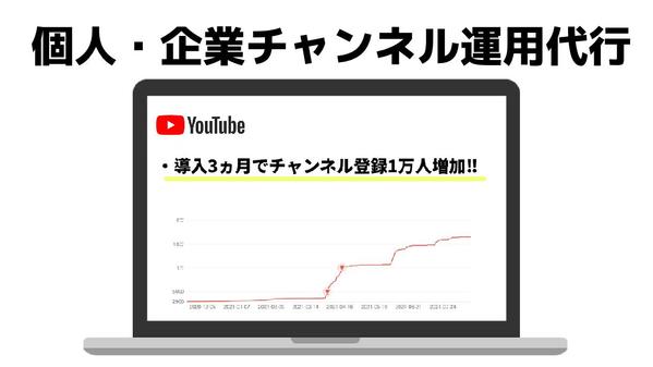 YouTube管理！実績ありのコンサルタントがサポートします