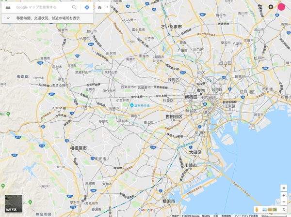 住所の緯度経度をGoogleMapで調べます