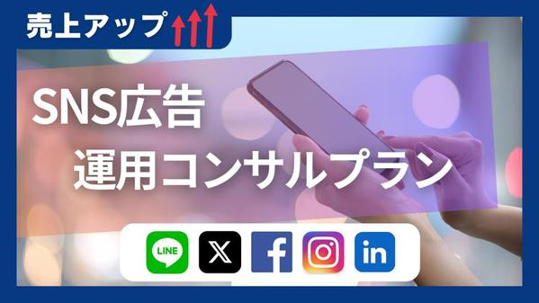 SNS広告／売上アップのための広告運用とコンサルティングいたします