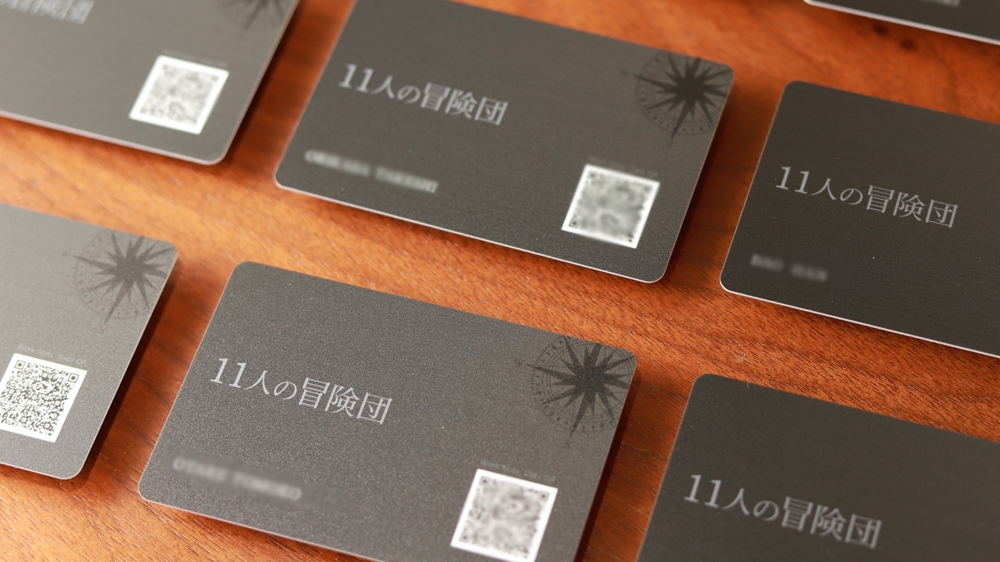 印刷代行納品もOK♪プロデザイナーが名刺やショップカードを制作いたします