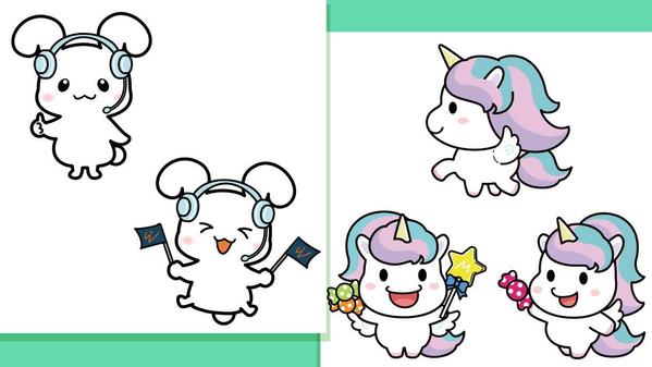 目立つ！かわいい！あなただけのオリジナルキャラクターお作りします