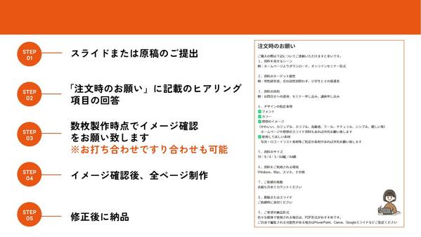 パワーポイントでプレゼンテーション資料や営業資料等の幅広く資料デザインいたします