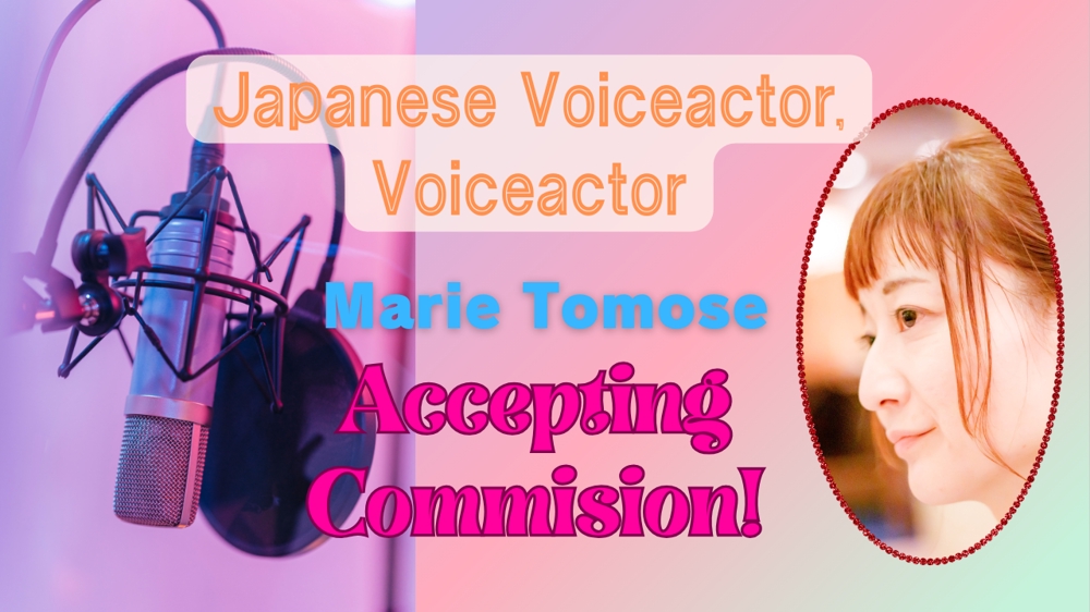 Japenese voice over and voice actingします