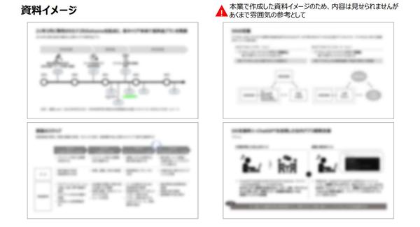 現役コンサルタントが企画書やプレゼン、社内資料などのパワーポイント資料を作成します